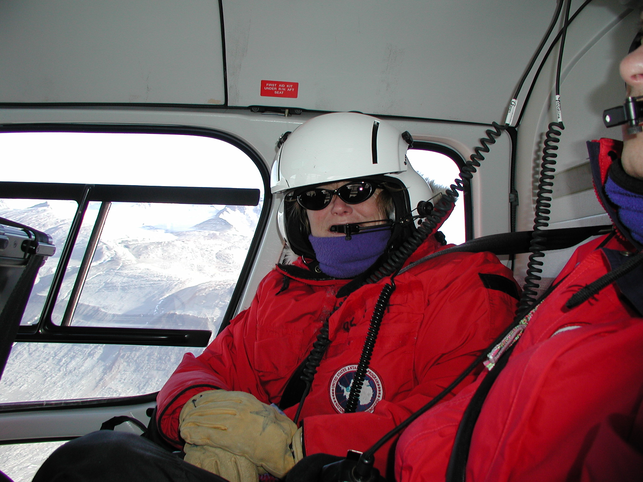 Me on my way to work on the glacier